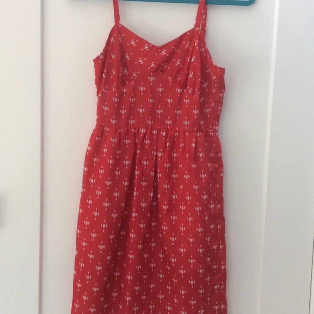 Red J. Crew Sundress